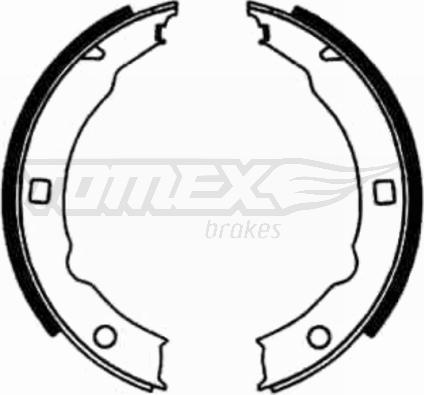 TOMEX brakes TX 21-79 - Kit ganasce freno autozon.pro