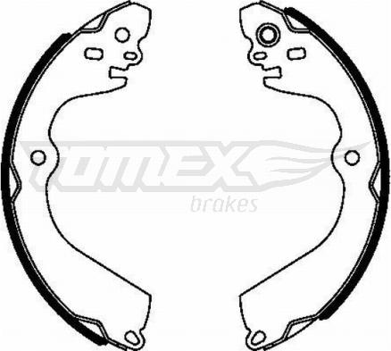 TOMEX brakes TX 23-07 - Kit ganasce freno autozon.pro