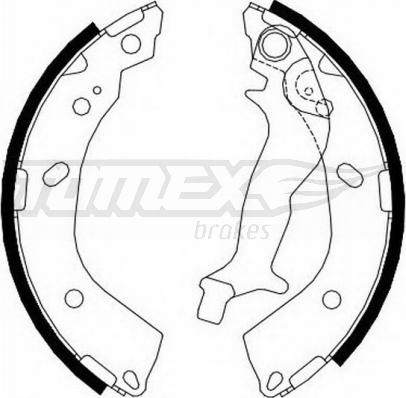 TOMEX brakes TX 23-10 - Kit ganasce freno autozon.pro