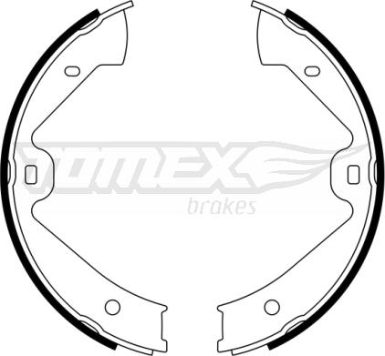 TOMEX brakes TX 23-11 - Kit ganasce freno autozon.pro