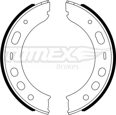 TOMEX brakes TX 23-17 - Kit ganasce freno autozon.pro