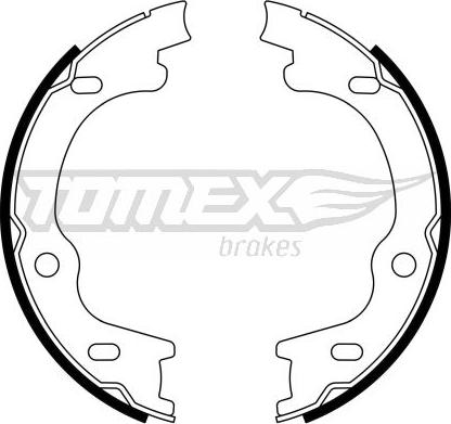 TOMEX brakes TX 23-38 - Kit ganasce freno autozon.pro