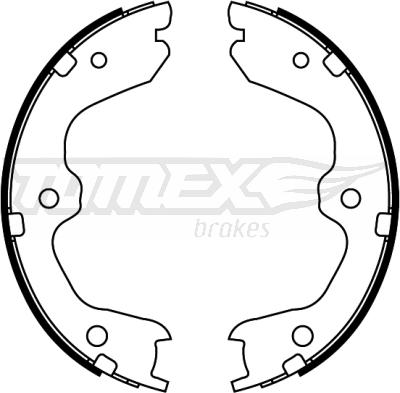 TOMEX brakes TX 22-93 - Kit ganasce freno autozon.pro