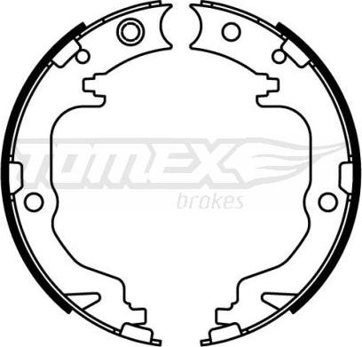 TOMEX brakes TX 22-60 - Kit ganasce freno autozon.pro