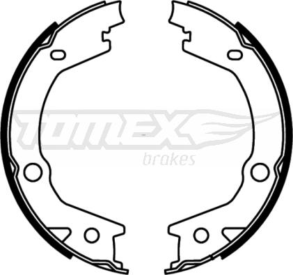 TOMEX brakes TX 22-68 - Kit ganasce freno autozon.pro