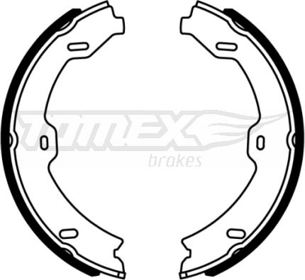 TOMEX brakes TX 22-14 - Kit ganasce freno autozon.pro