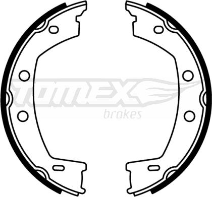 TOMEX brakes TX 22-79 - Kit ganasce freno autozon.pro