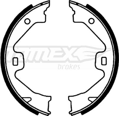 TOMEX brakes TX 22-70 - Kit ganasce freno autozon.pro