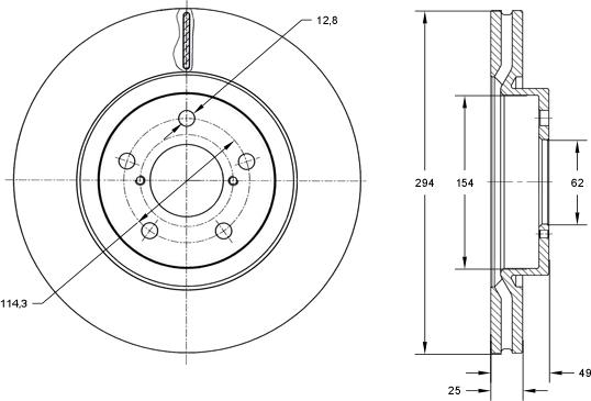 TOMEX brakes TX 72-96 - Discofreno autozon.pro