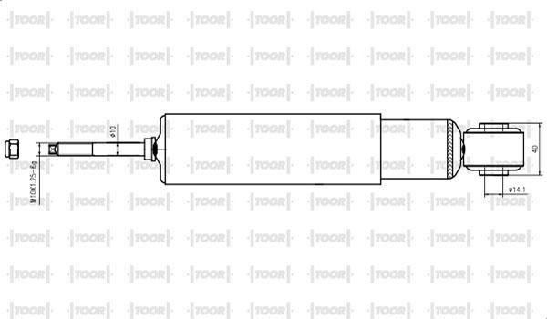 TOOR SG59490 - Ammortizzatore autozon.pro