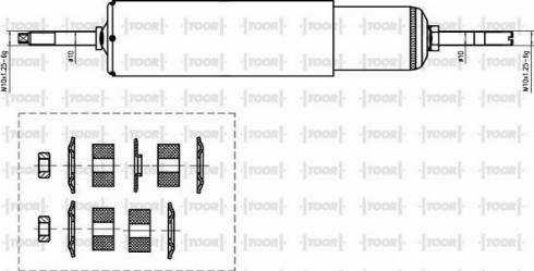 TOOR SG55010 - Ammortizzatore autozon.pro