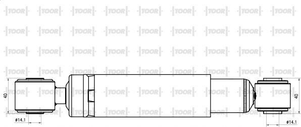 TOOR SG53460 - Ammortizzatore autozon.pro