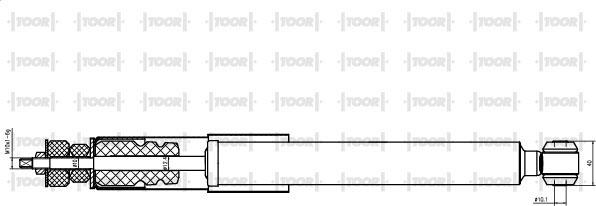 TOOR SG53410 - Ammortizzatore autozon.pro