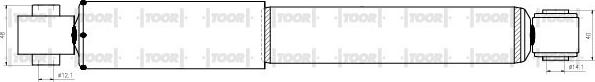 TOOR SG53730 - Ammortizzatore autozon.pro