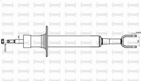 TOOR SG19920 - Ammortizzatore autozon.pro