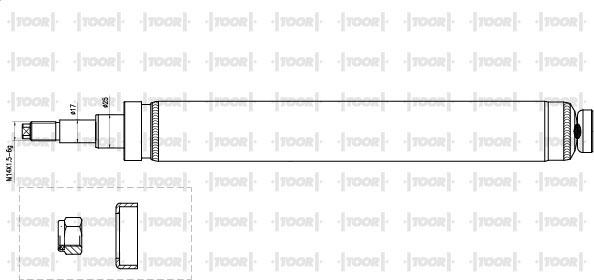 TOOR SG14860 - Ammortizzatore autozon.pro