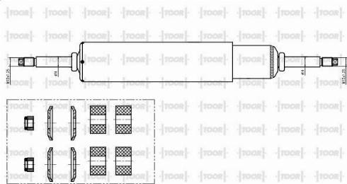 TOOR SG16500 - Ammortizzatore autozon.pro