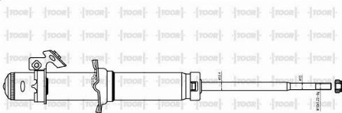 TOOR SG11560 - Ammortizzatore autozon.pro