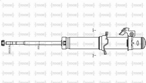 TOOR SG11561 - Ammortizzatore autozon.pro