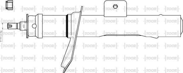 TOOR SG11660 - Ammortizzatore autozon.pro