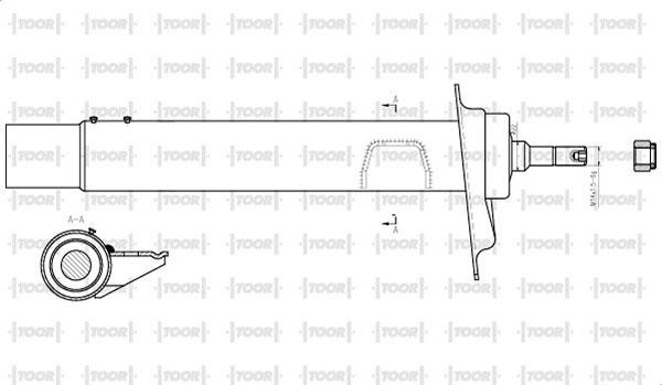 TOOR SG11351 - Ammortizzatore autozon.pro