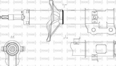 TOOR SG13960 - Ammortizzatore autozon.pro