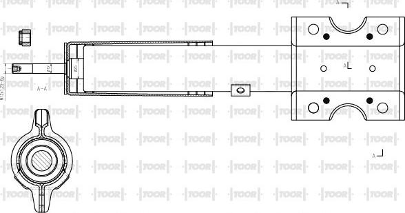 TOOR SG12020 - Ammortizzatore autozon.pro