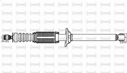 TOOR SO54500 - Ammortizzatore autozon.pro