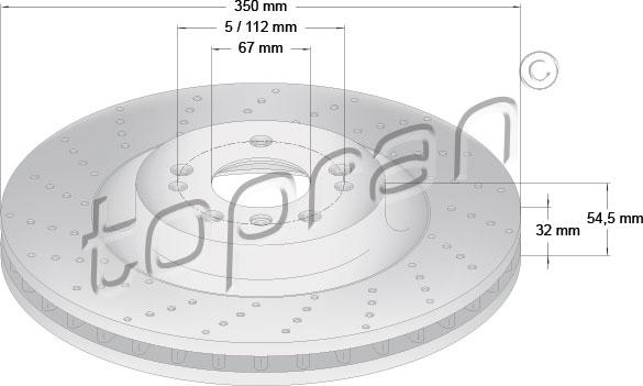 Topran 409 482 - Discofreno autozon.pro