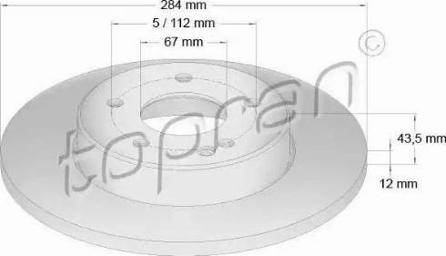 Topran 400 852 - Discofreno autozon.pro