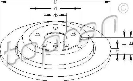 Topran 401 935 - Discofreno autozon.pro