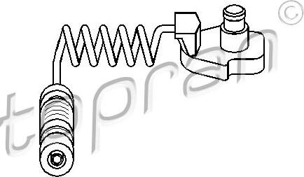 Topran 401 457 - Contatto segnalazione, Usura past. freno / mat. d'attrito autozon.pro