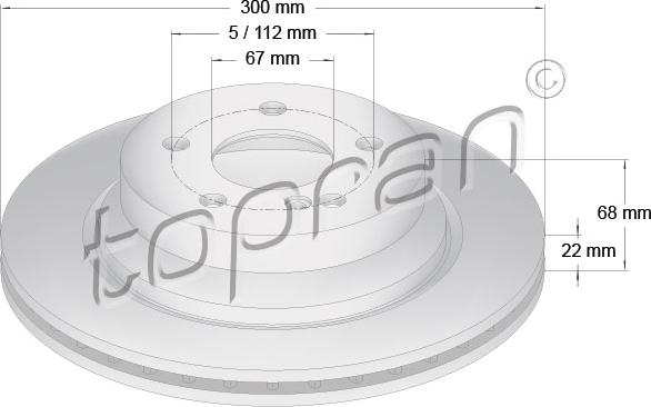 Topran 401 055 - Discofreno autozon.pro