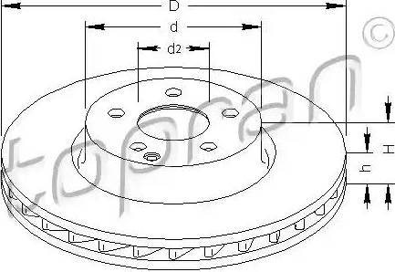 Topran 401 898 - Discofreno autozon.pro