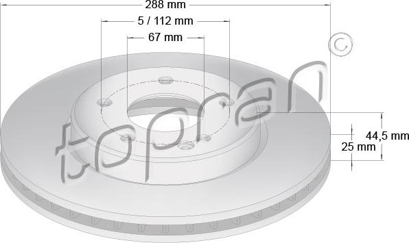 Topran 401 384 - Discofreno autozon.pro