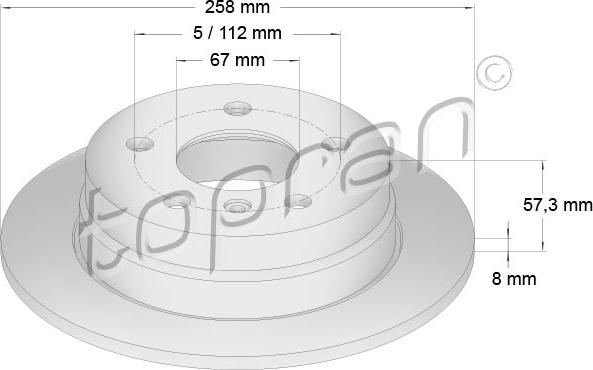 Topran 401 386 - Discofreno autozon.pro