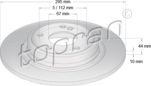 Topran 408 557 - Discofreno autozon.pro