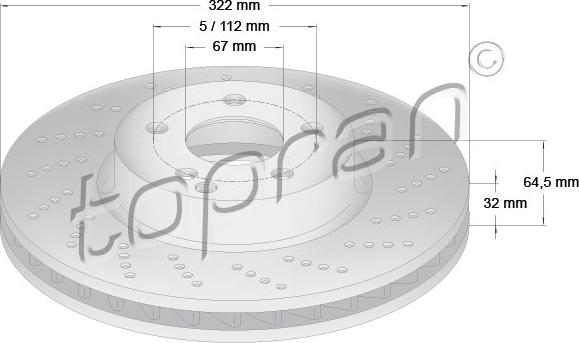 Topran 408 830 - Discofreno autozon.pro