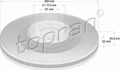 Topran 408 244 - Discofreno autozon.pro