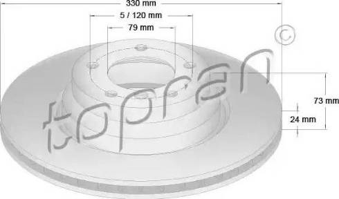 Topran 500 946 - Discofreno autozon.pro