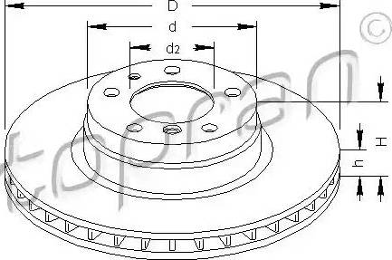 Topran 500568 - Discofreno autozon.pro