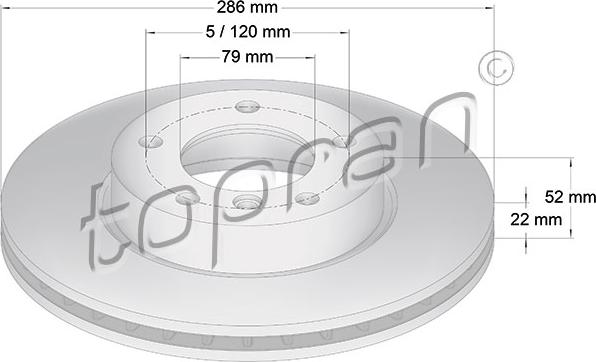 Topran 500 563 - Discofreno autozon.pro