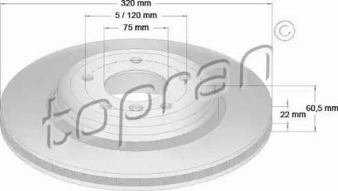 Topran 500 580 - Discofreno autozon.pro