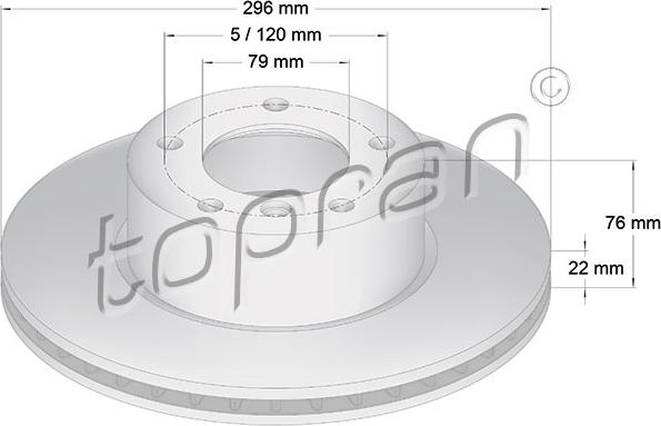 Topran 500 570 - Discofreno autozon.pro