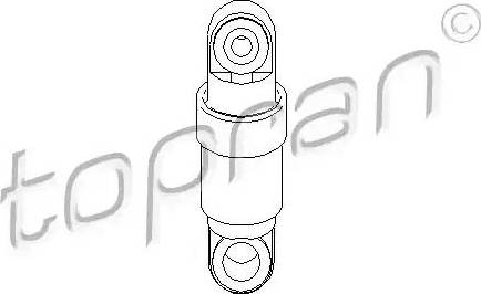 Topran 500 249 - Smorzatore vibrazioni, Cinghia Poly-V autozon.pro