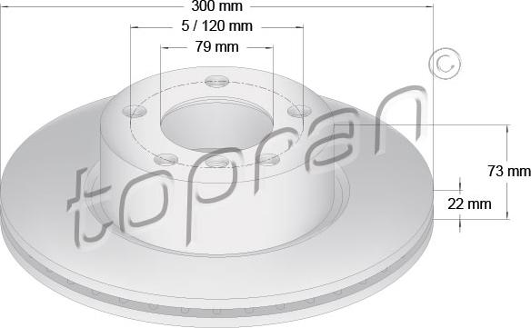 Topran 501 901 - Discofreno autozon.pro