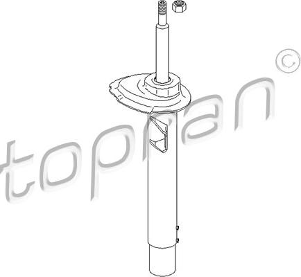 Topran 501 626 - Ammortizzatore autozon.pro