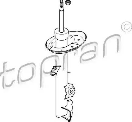 Topran 501 621 - Ammortizzatore autozon.pro