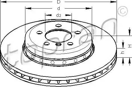 Topran 501 189 - Discofreno autozon.pro