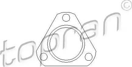 Topran 501 280 - Guarnizione, Tubo gas scarico autozon.pro